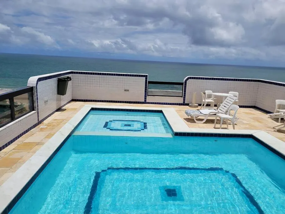 Apartamento De Frente Para O Mar E Piscina Na Cobertura Recife