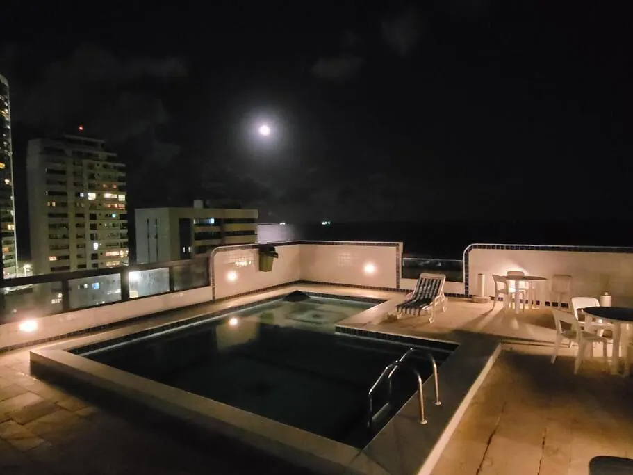 Apartamento De Frente Para O Mar E Piscina Na Cobertura Recife